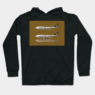 Singapore Airlines 747-412 Livery Hoodie